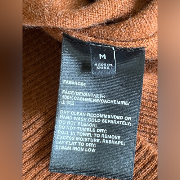 Lafayette 148 New York Cashmere Turtleneck top size M - Picture 12 of 12